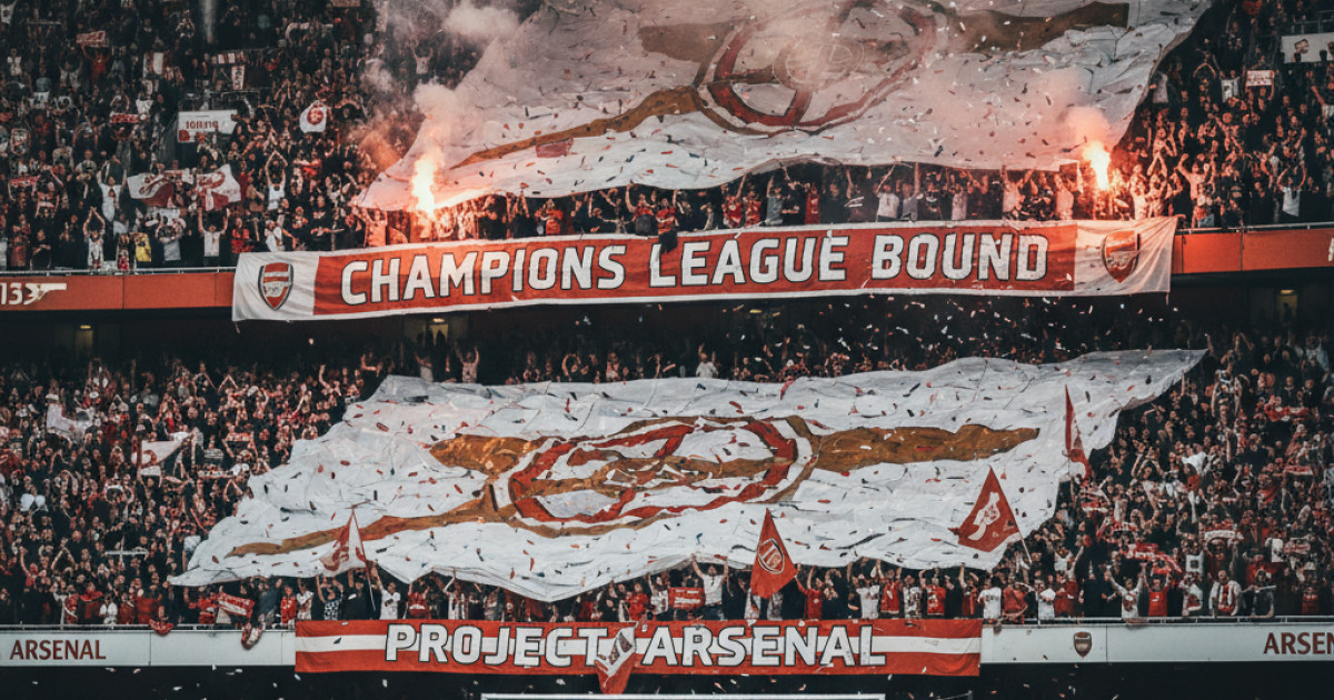 Arsenal Fans Gear Up for Epic Pre-Match Display to Boost Team's Champions League Bid