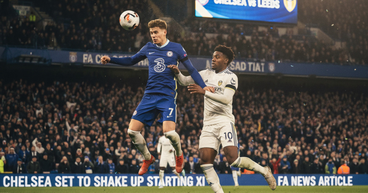 Chelsea Set to Shake Up Starting XI for FA Cup Semi-Final Clash with Leeds United