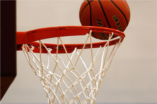 How tall are basketball hoops